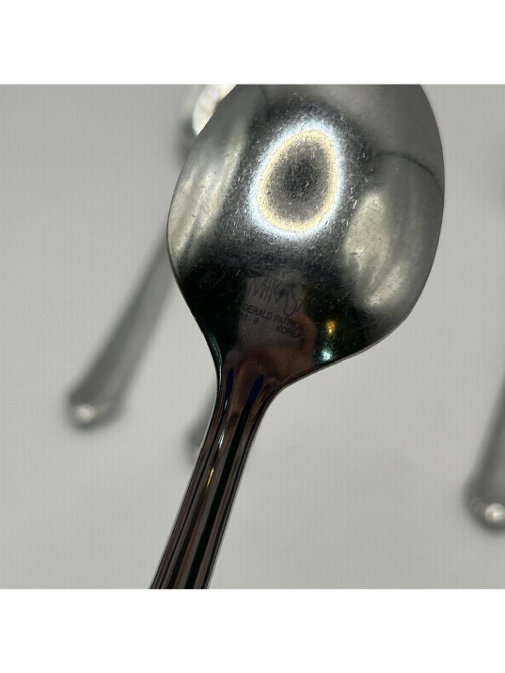 7 Mikasa Classico Satin Teaspoons 18/8 Stainless Gerald Patrick 6.25" Spoons - Picture 5 of 16